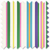 The British Stripe Co. Elizabeth, Notting Hill No.1 - Roman Blind